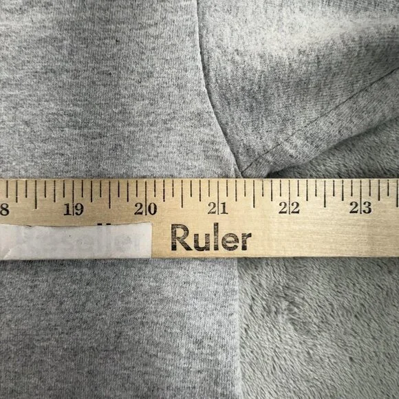 Vintage Bass Pro Shops Shirt Mens Large Gray American Flag Fish Fishing USA Made - Picture 10 of 12